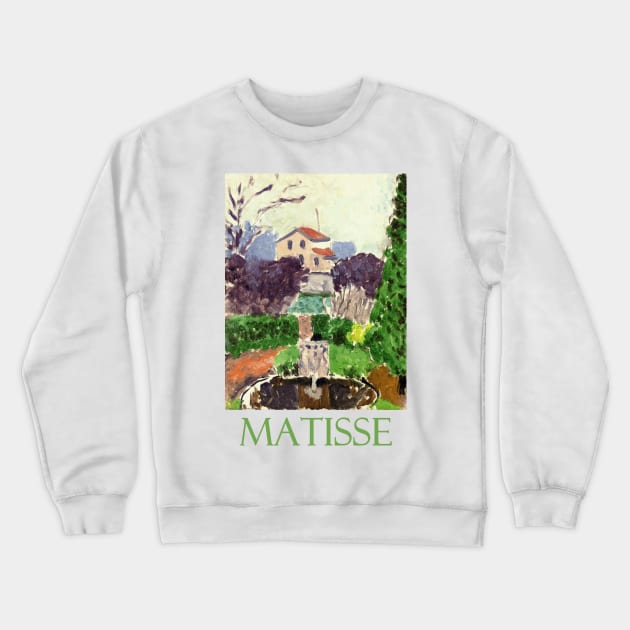 The Artist's Garden by Henri Matisse Crewneck Sweatshirt by Naves